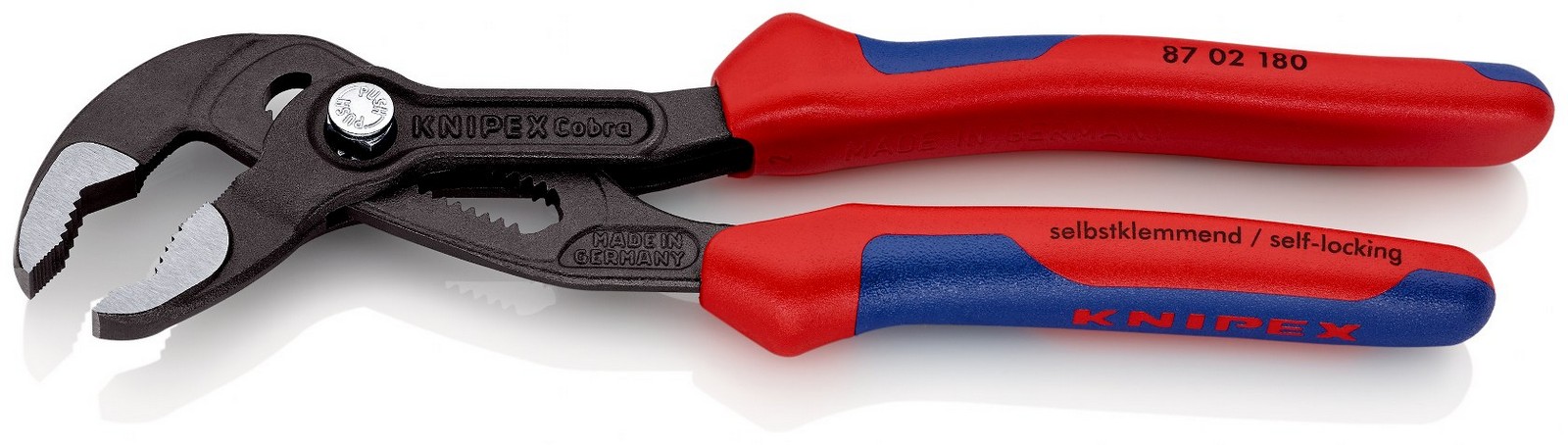 Knipex 87 02 180 SB Cobra® cevna klešta 180 mm  (87 02 180 SB)